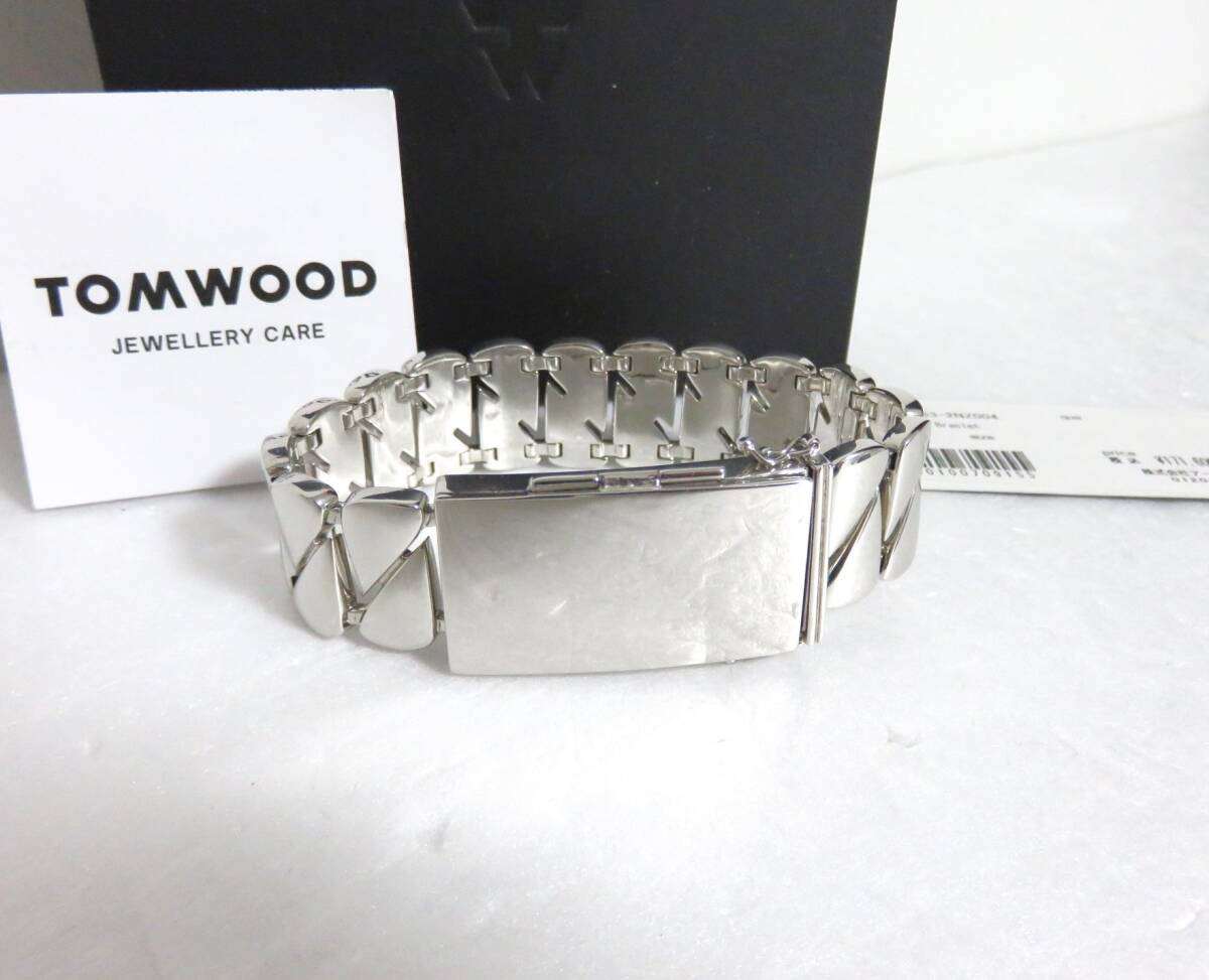 送料無料 定価17萬 新品 TOMWOOD The ID Bracelet シルバー 925 トムウッド ブレスレット バングル TOM WOOD