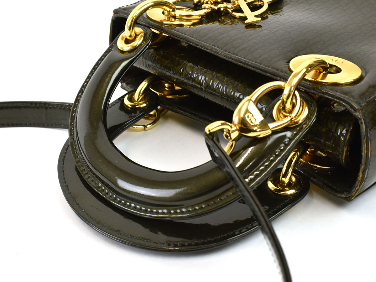 216201☆ Christian Dior レディ ディオール 2WAYショルダー 216201☆ Christian Dior レディ ディオール 2WAYショルダー
