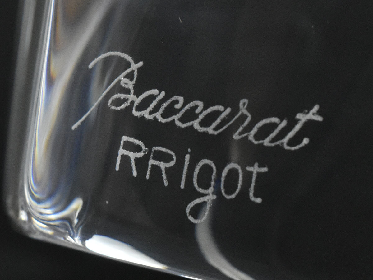 216012□美品 Baccarat バカラ リゴット ジベルニー ベース 216012□美品 Baccarat バカラ リゴット ジベルニー ベース