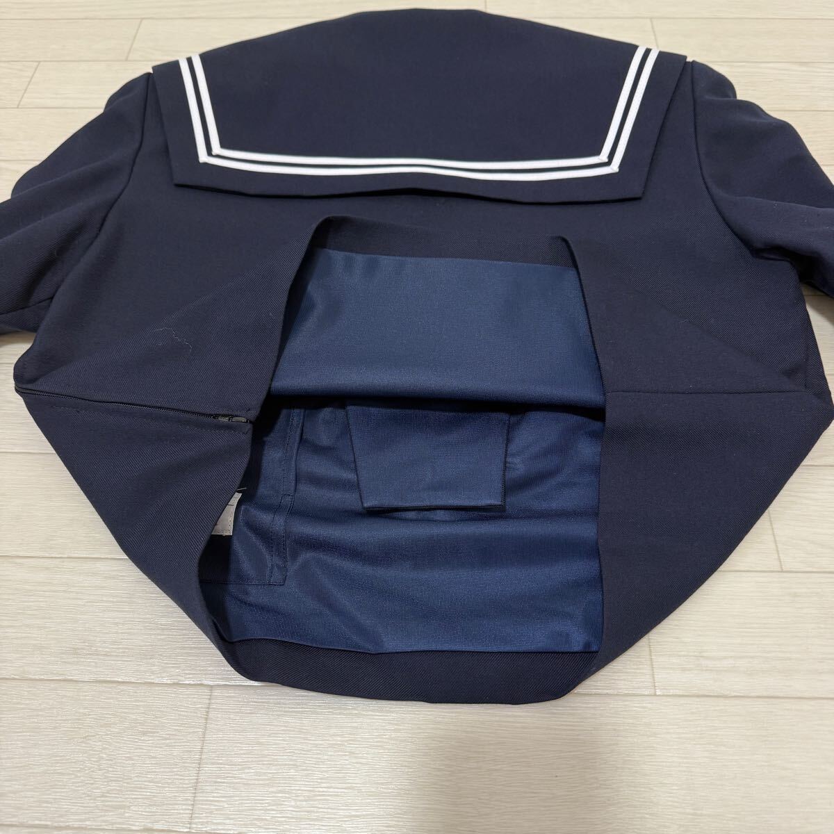A26【新品・未使用品】NIKKE FUJIKO セーラー服 165A 長袖上衣 A26【新品・未使用品】NIKKE FUJIKO セーラー服 165A 長袖上衣