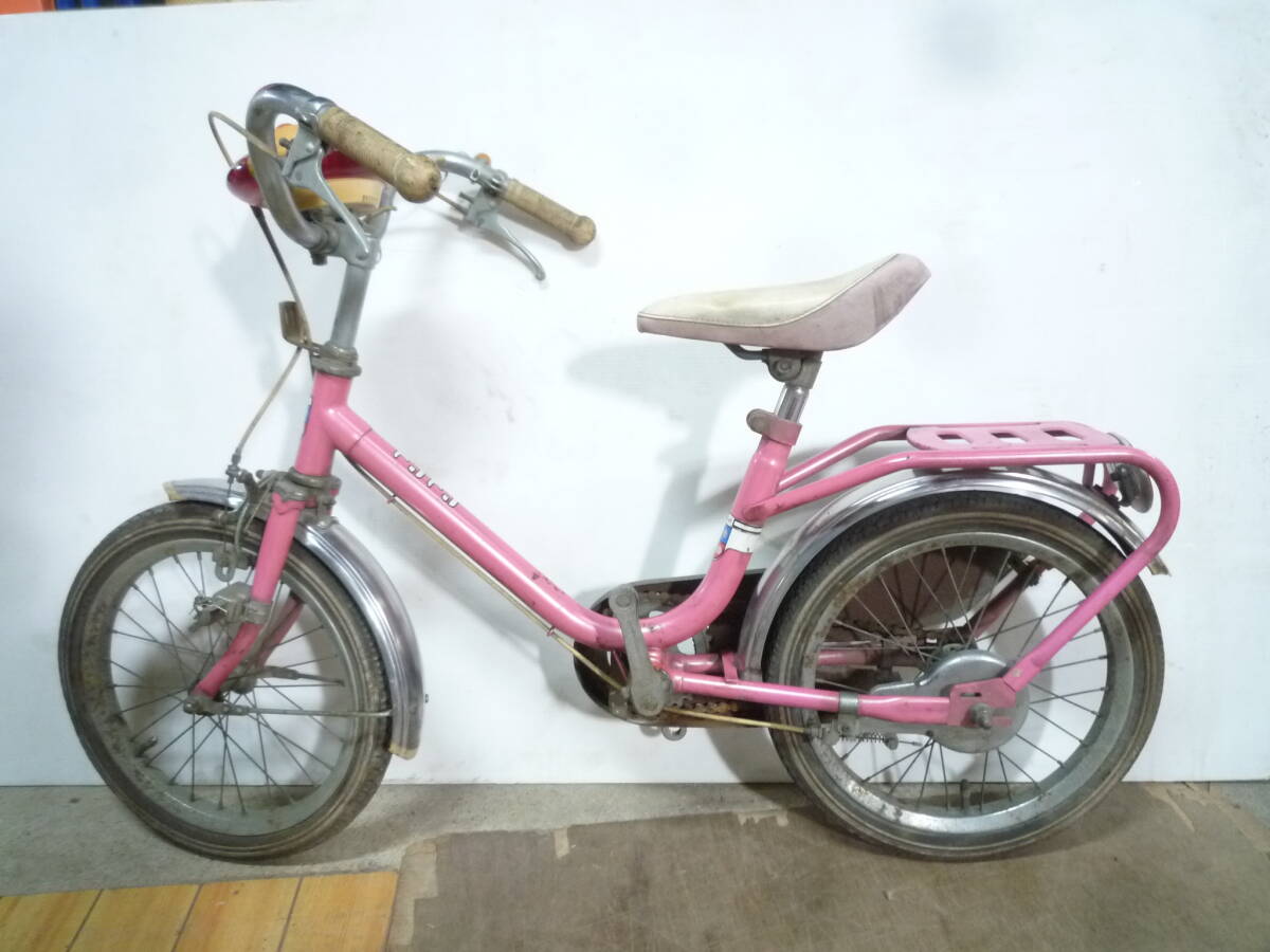 7-3-28-6Ts】昭和レトロ FUJI BunBun 子供自転車 ブンブン 蜂 7-3-28-6Ts】昭和レトロ FUJI BunBun 子供自転車 ブンブン 蜂