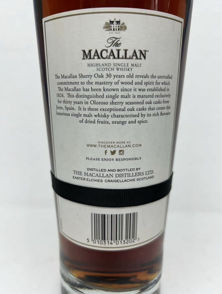 ザ マッカラン 30年 シェリーオークカスク700ml 43% The ザ マッカラン 30年 シェリーオークカスク700ml 43% The