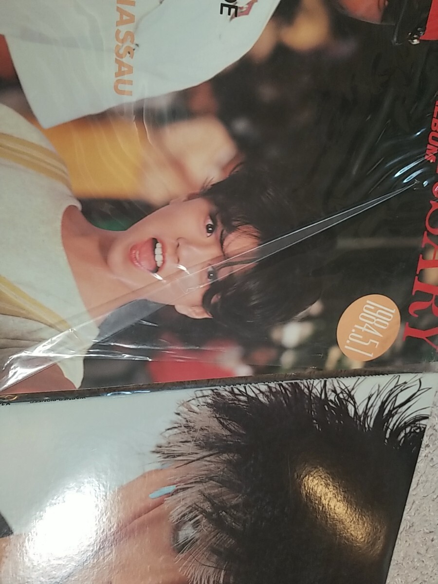 當(dāng)時(shí)物保管品！希少！中森明菜2枚！レコード