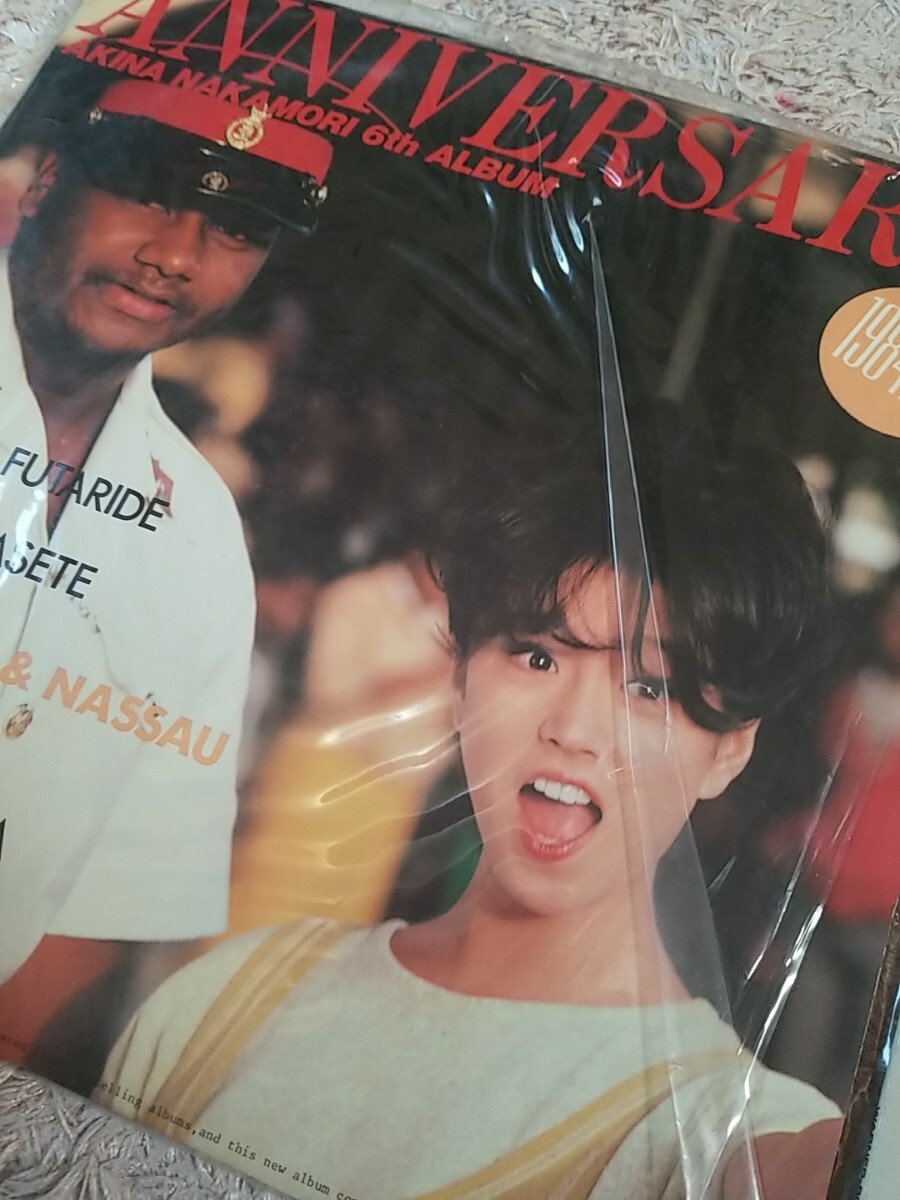 當(dāng)時(shí)物保管品！希少！中森明菜2枚！レコード