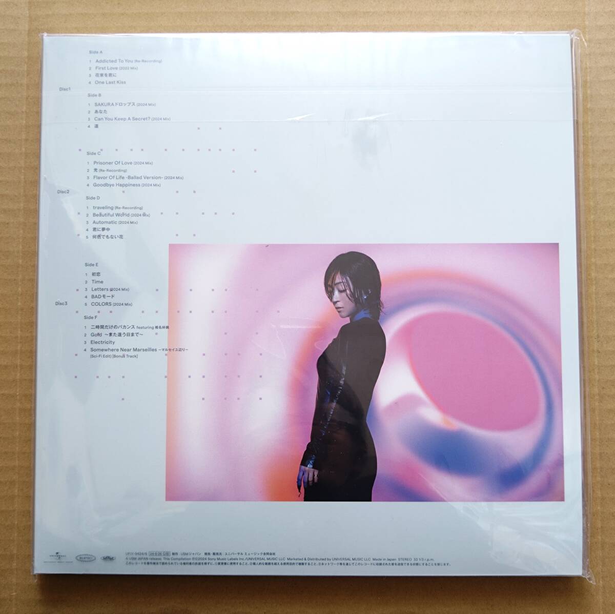 【新品未開封】 宇多田ヒカル / SCIENCE FICTION 180g重量盤 完全生産限定盤(3LP) アナログレコード analog