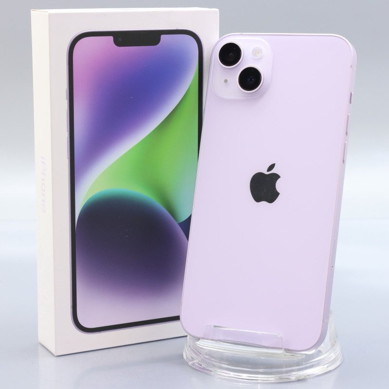 Apple iPhone14 Plus 128GB Purple A2885 3L277J/A バッテリ100 Apple iPhone14 Plus 128GB Purple A2885 3L277J/A バッテリ100