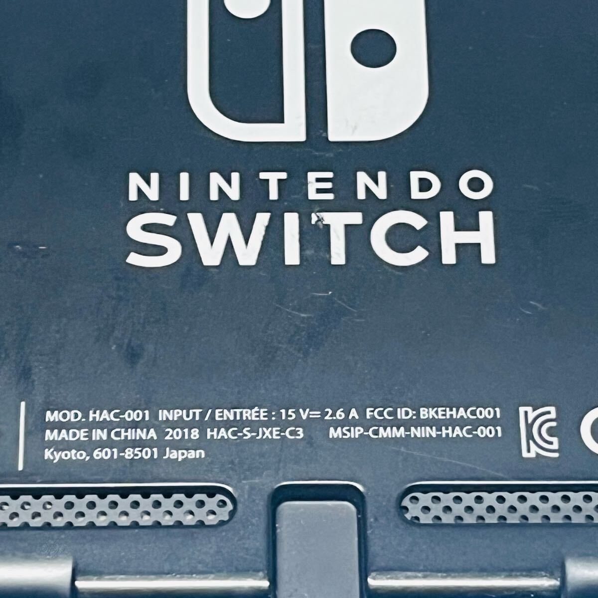 ☆1円～ 動作良好 2018年製 初期型 旧型 任天堂 スイッチ 本体