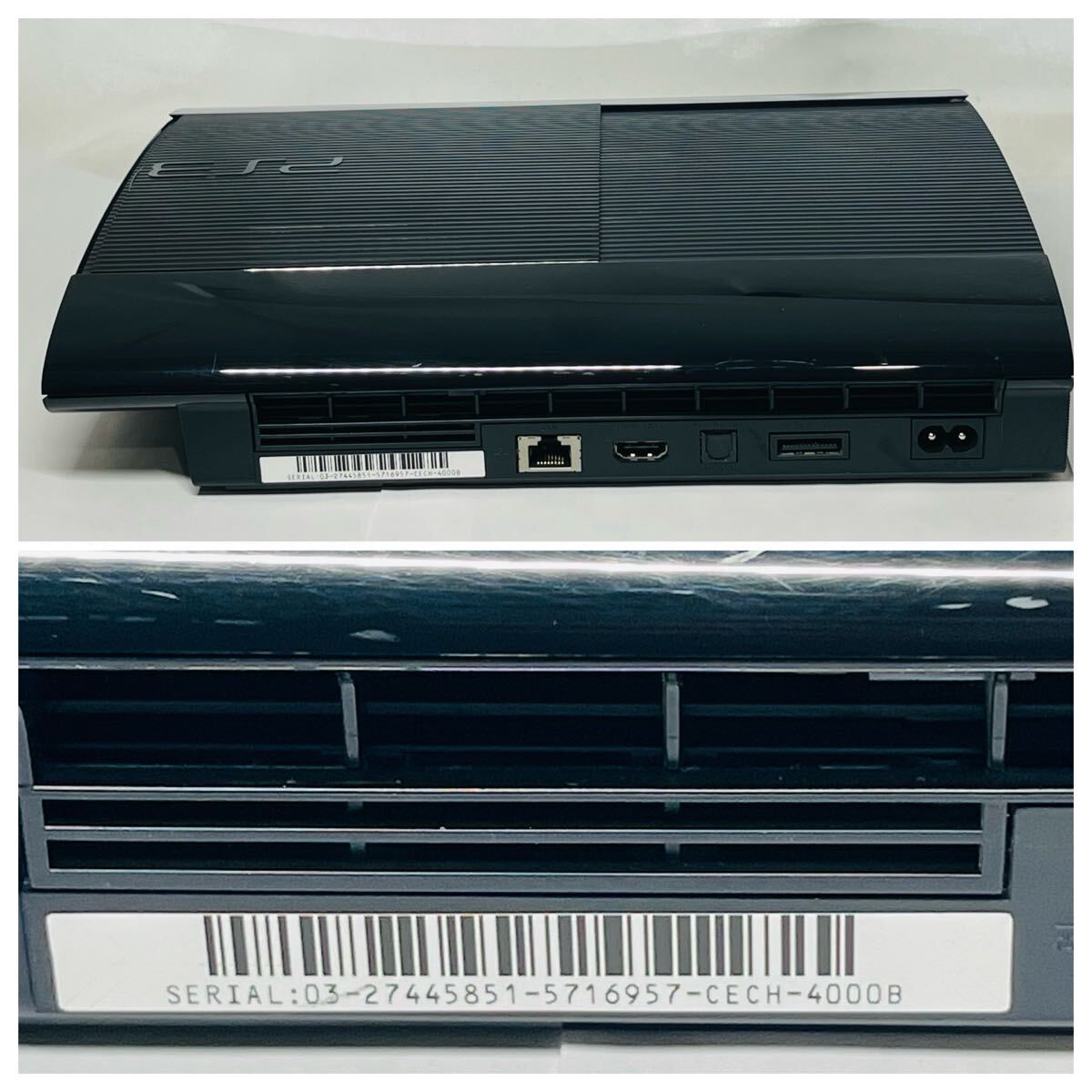 ☆1円～ 動作確認済 SONY PS3 PlayStation3 本体 CECH-4000B