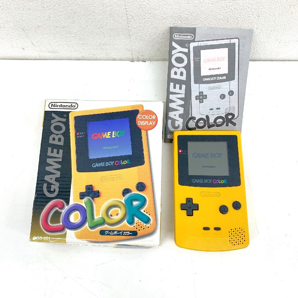 ン 大人気 新品 ノ Nintendo 秦野店【中古品】3-88 任天堂 COLOR GAMEBOY 本体