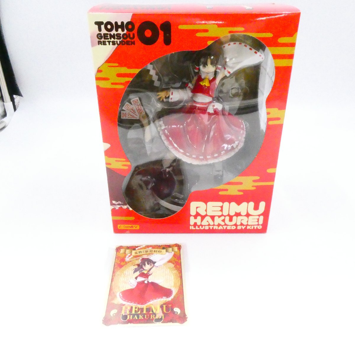 初回生産特典付き 東方Project 東方幻想列伝 01 博麗霊夢 1/8 初回生産特典付き 東方Project 東方幻想列伝 01 博麗霊夢 1/8