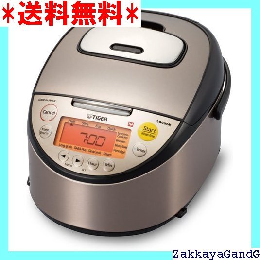 美品★★★ 海外向け TIGER IH炊飯器 W銅５層遠赤特厚釜 JKT-W10W 1.0L 5.5CUP 220V仕様 58