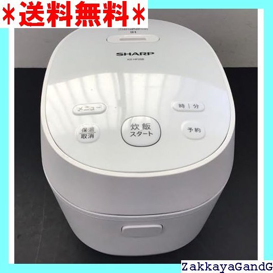 美品 シャープ 炊飯器 IH 3合 PLAINLY 匠の火加減 ホワイト KS 美品 シャープ 炊飯器 IH 3合 PLAINLY 匠の火加減 ホワイト KS