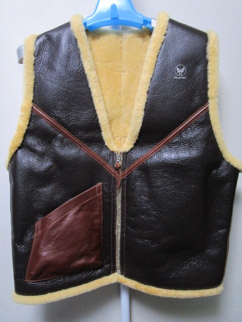 入手困難！デッドストック！THE FEW TYPE C-3 MOUTON VEST?42（ザ?フューリアルムートンベストTALONジップB-3B-6D-1バズリクソンズ）
