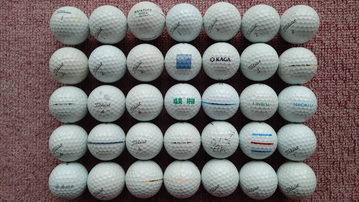 ２０１７　タイトリスト　PRO?。郑盭　ロストボール?。常祩€(gè)