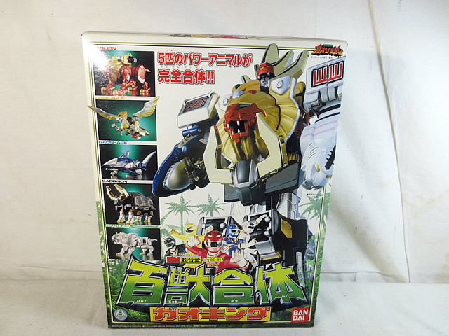 新品 バンダイ 百獣戦隊ガオレンジャー DX百獣合体 ガオキング　未開封