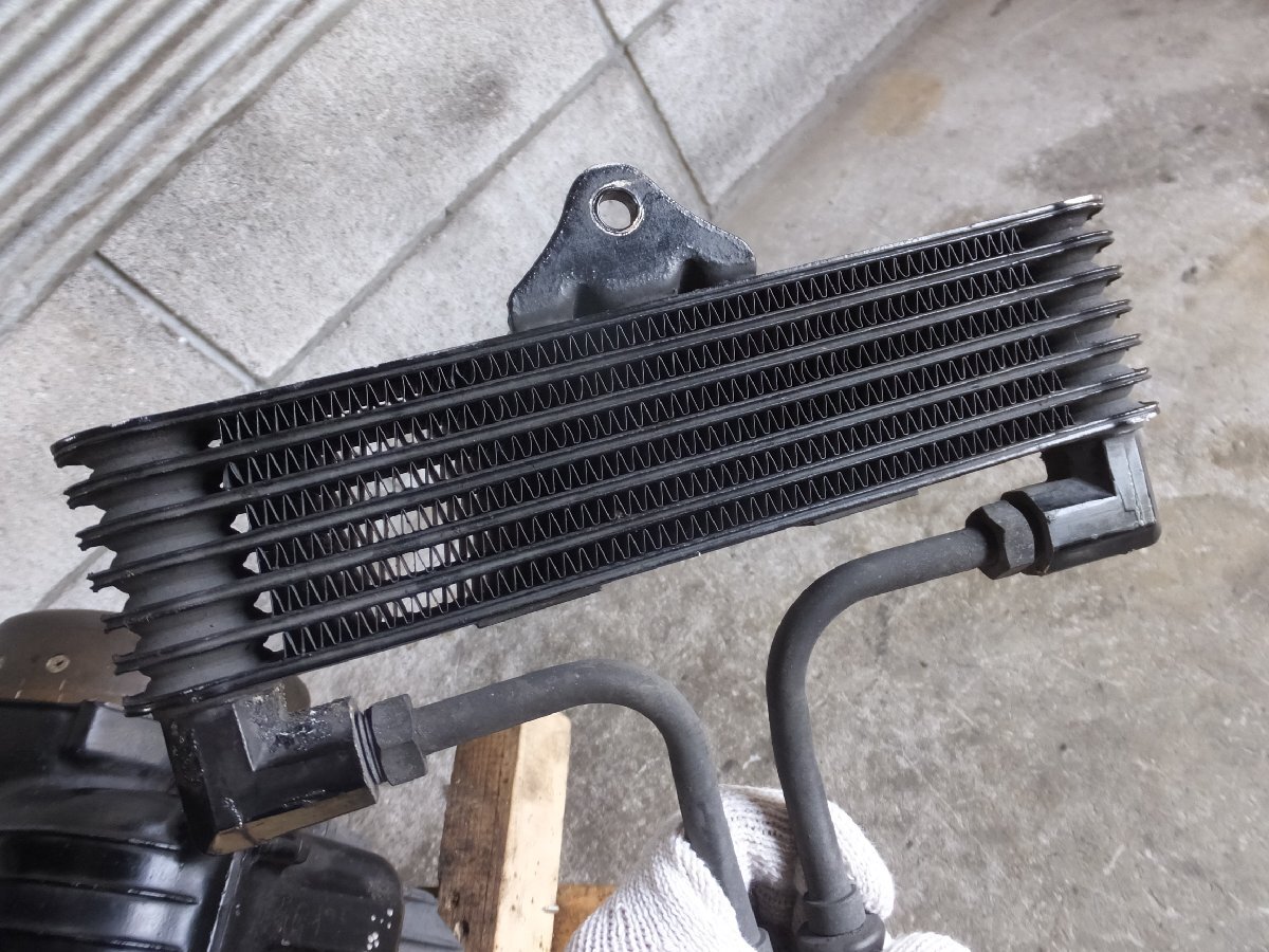 CB450N 純正 当時物 実動エンジン 6速 オイルクーラー付き PC14 CB450N 純正 当時物 実動エンジン 6速 オイルクーラー付き PC14
