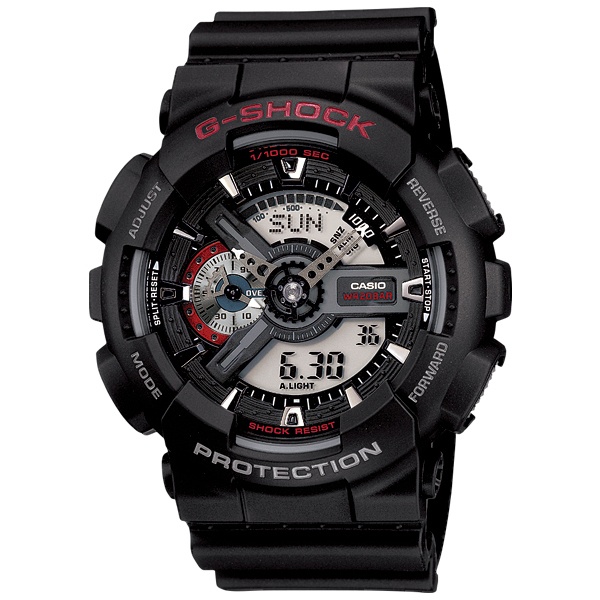!_** Casio G-SHOCK[ аналог × цифровой ] кварц мужской внутренний стандартный товар GA-110-1AJF**