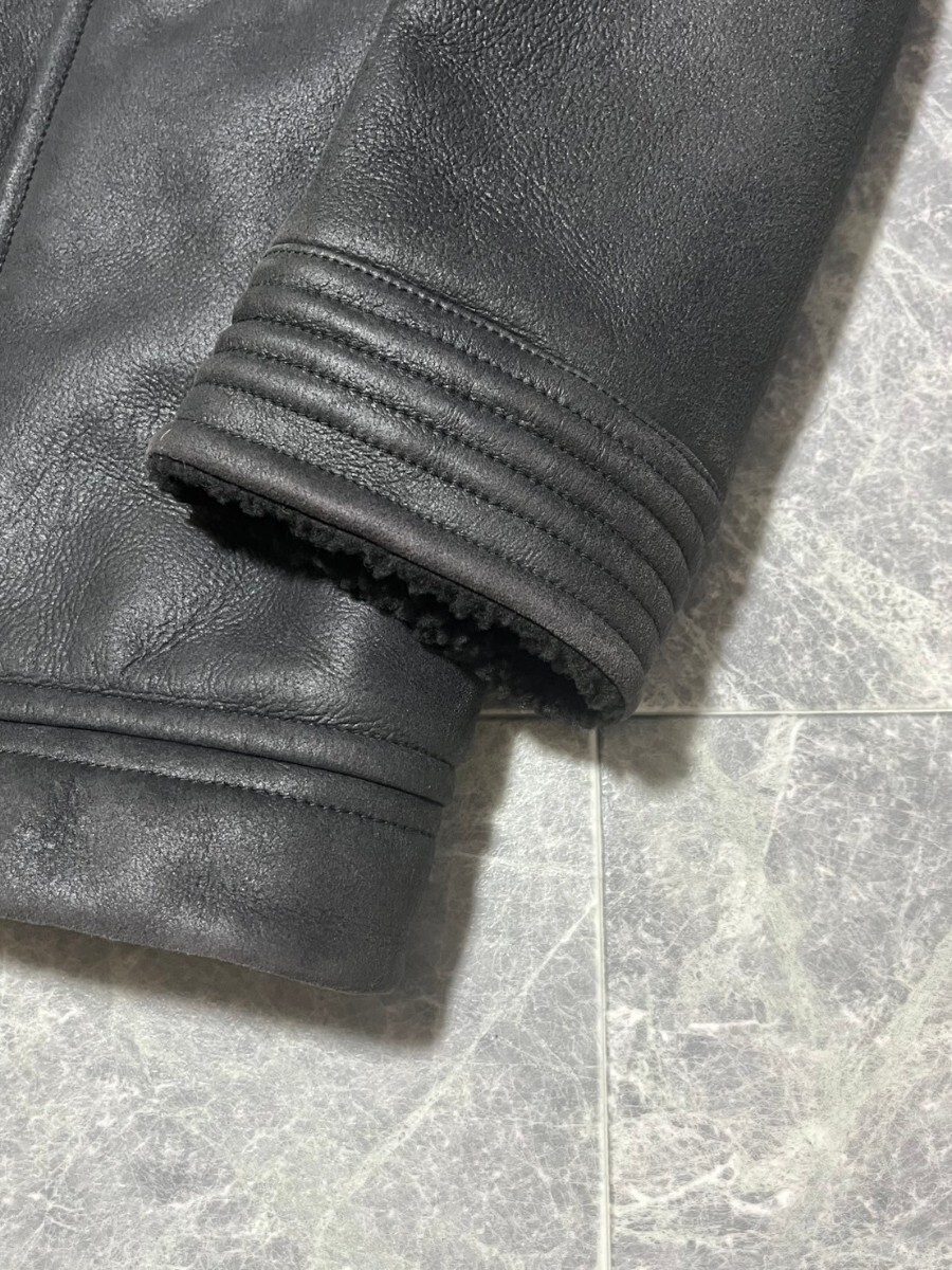 1円スタート LOUIS VUITTON Mouton Leather Coat ルイヴィトン 1円スタート LOUIS VUITTON Mouton Leather Coat ルイヴィトン