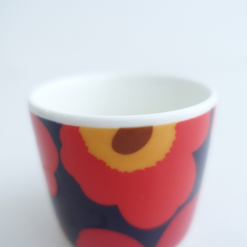 【北歐】50周年記念限定/マリメッコ marimekko *UNIKKO ラテマグ*カップコップ器うつわ食器【陶器】(wa84-2502-61)【40C52a】