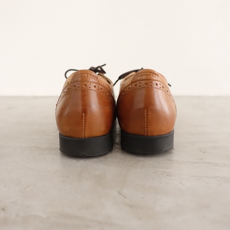  Birkenstock BIRKENSTOCK*LARAMIE wing chip обувь 37/240/L6/M4/23.5* кожа светло-коричневый (sh10-2503-39)[03C52]