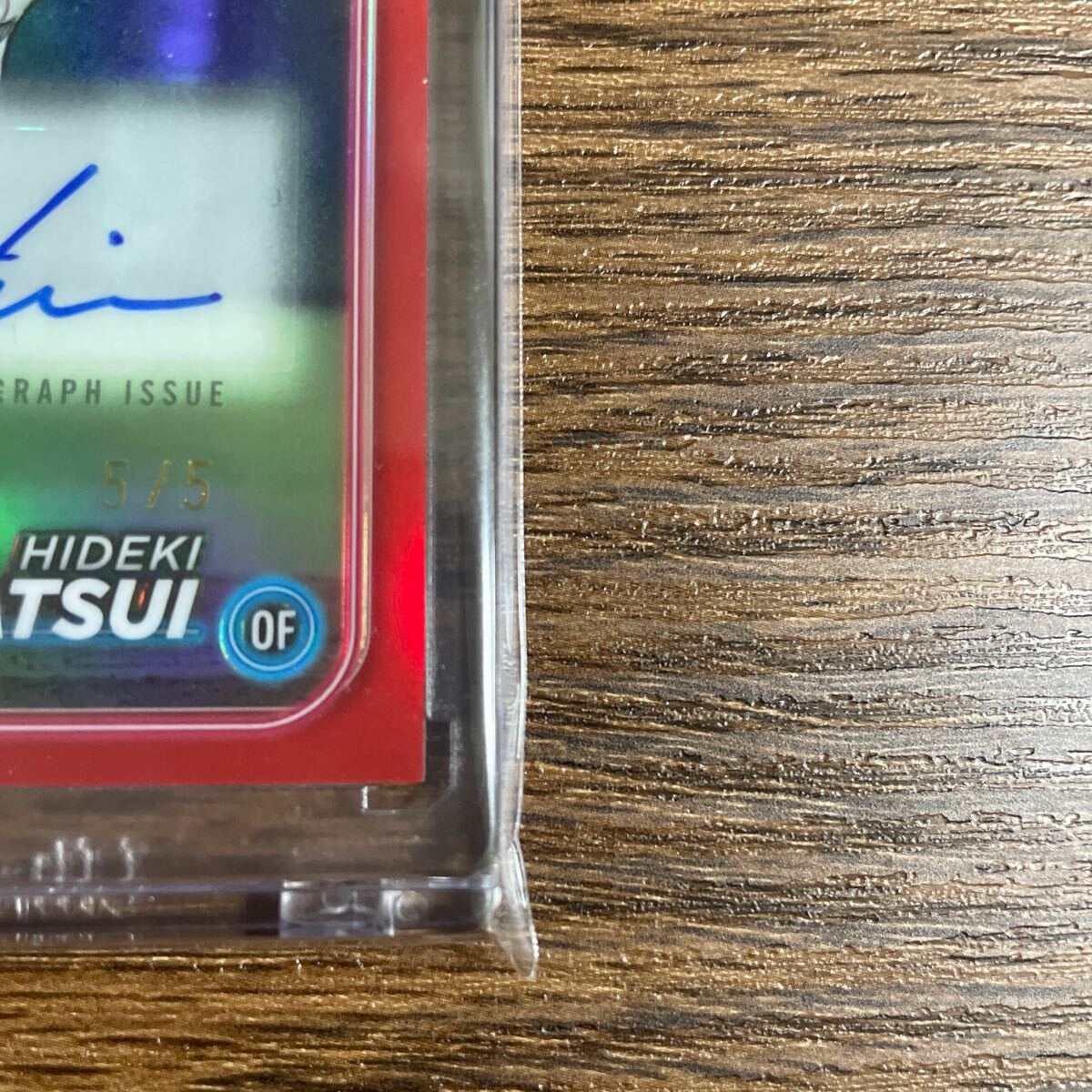 5/5 ラスナン ラストナンバー Topps Chrome NPB 2024 巨人 松井 5/5 ラスナン ラストナンバー Topps Chrome NPB 2024 巨人 松井