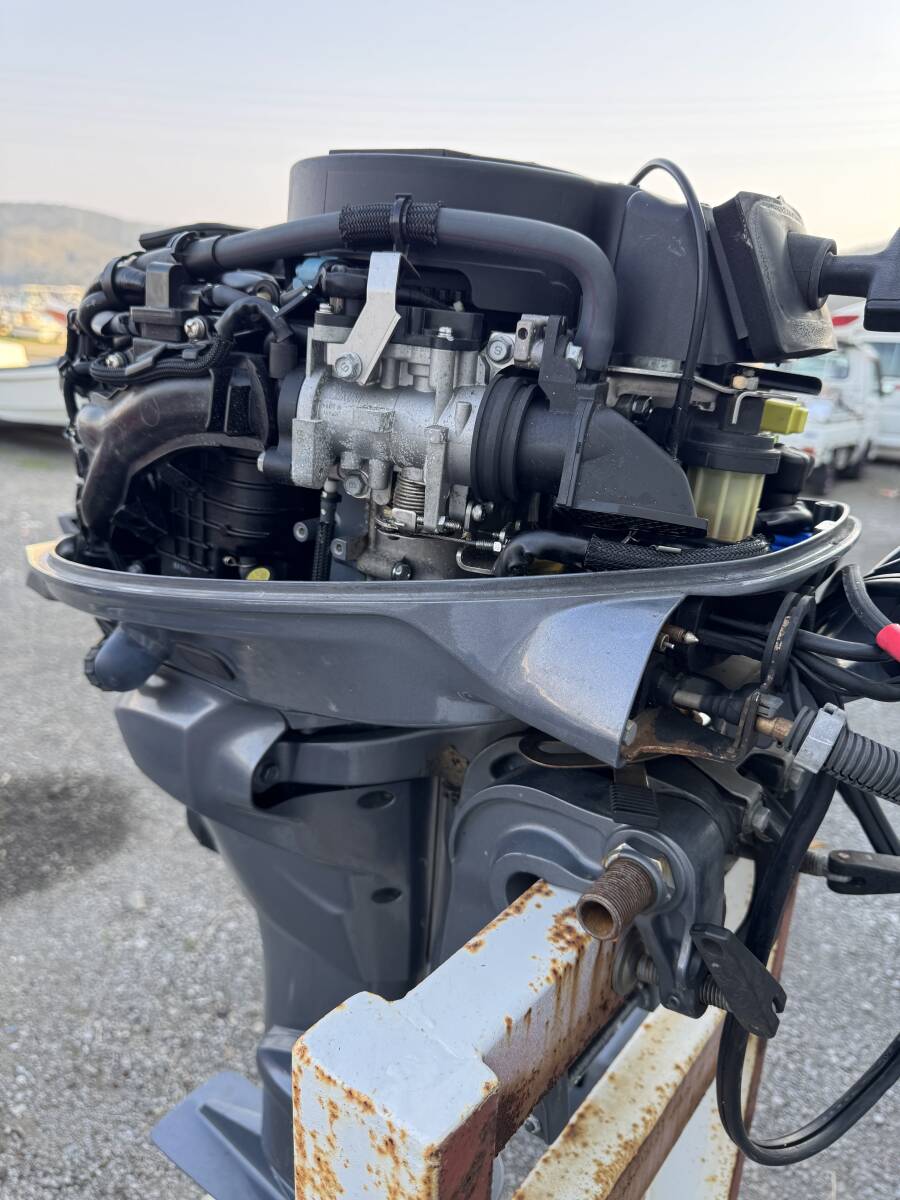実働品 ヤマハ 船外機 4スト 25馬力 F25GWHL L足(10馬力 実働品 ヤマハ 船外機 4スト 25馬力 F25GWHL L足(10馬力