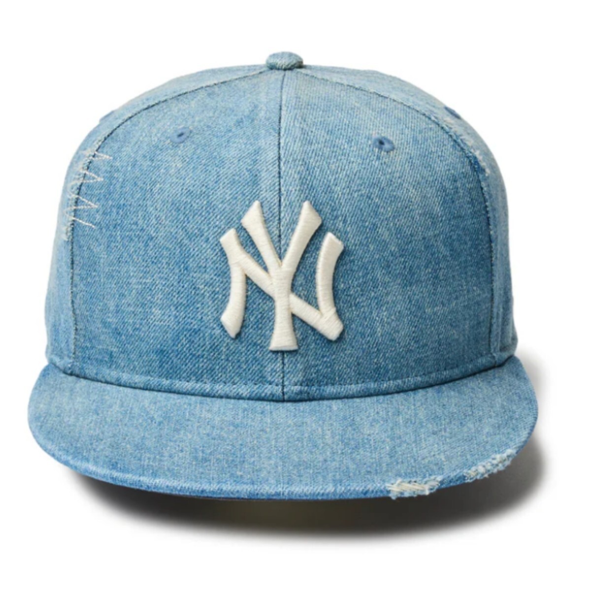 【送料込・新品】NEW ERA 59FIFTY ヤンキース ウォッシュドデニム/_画像3