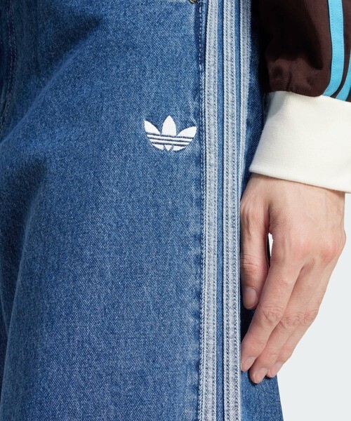 adidas デニム ファイヤーバード トラックパンツ ウエスト34 adidas デニム ファイヤーバード トラックパンツ ウエスト34