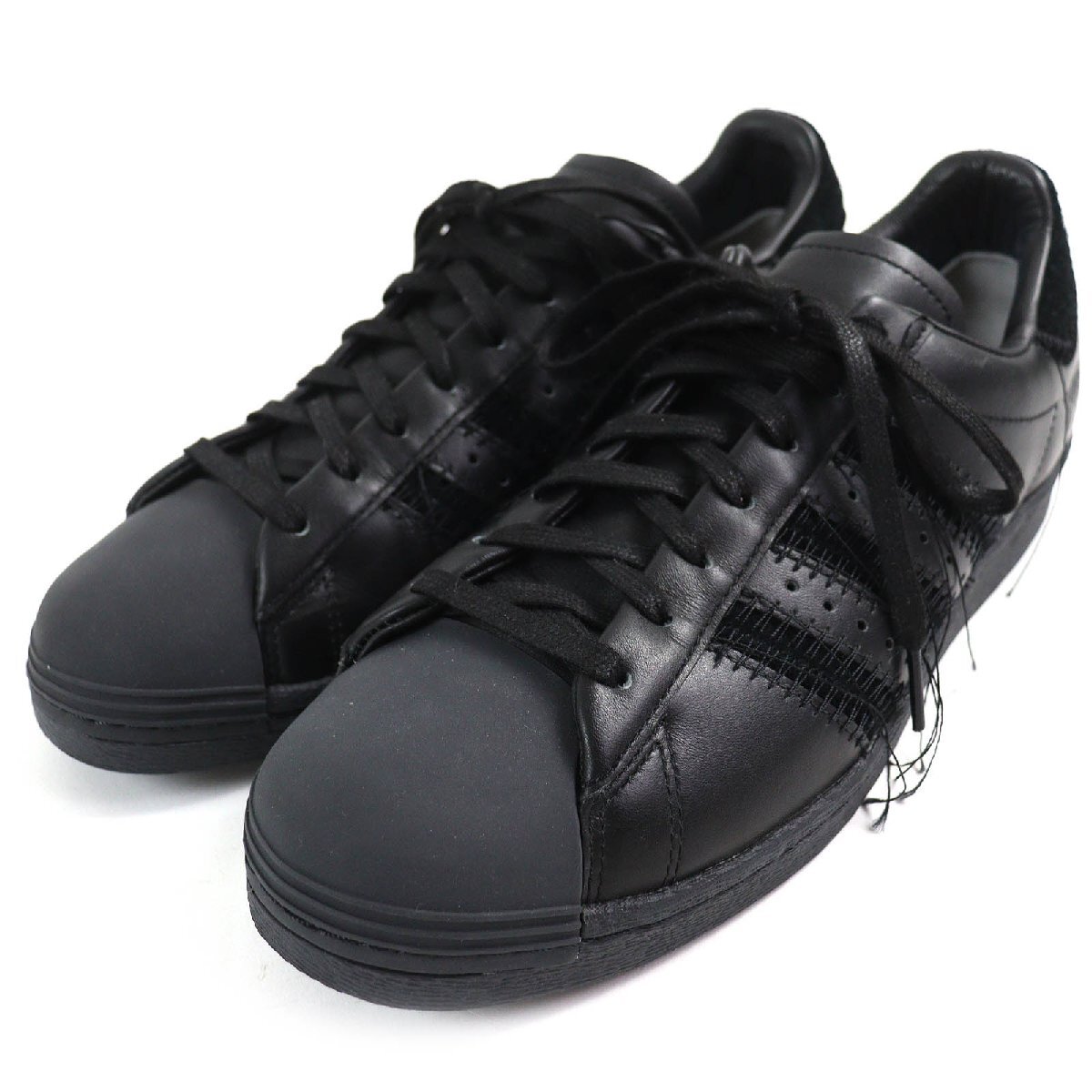  превосходный товар ^Y-3wa стул Lee HP3127 SUPERSTAR super Star стежок с логотипом кожа low cut спортивные туфли черный 26.5 мужской 