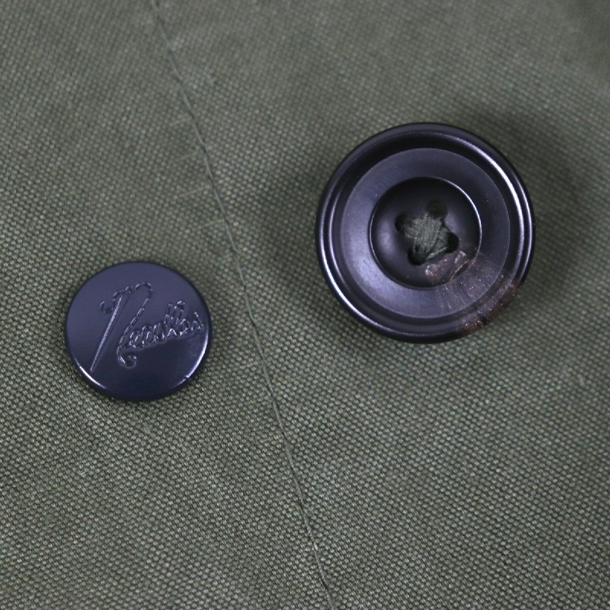 美品▼Rebuild by Needles リビルド バイ ニードルズ ARMY TENT BAL COLLAR COAT ワックスコットン 再構筑 モッズコート XS 正規(guī)品