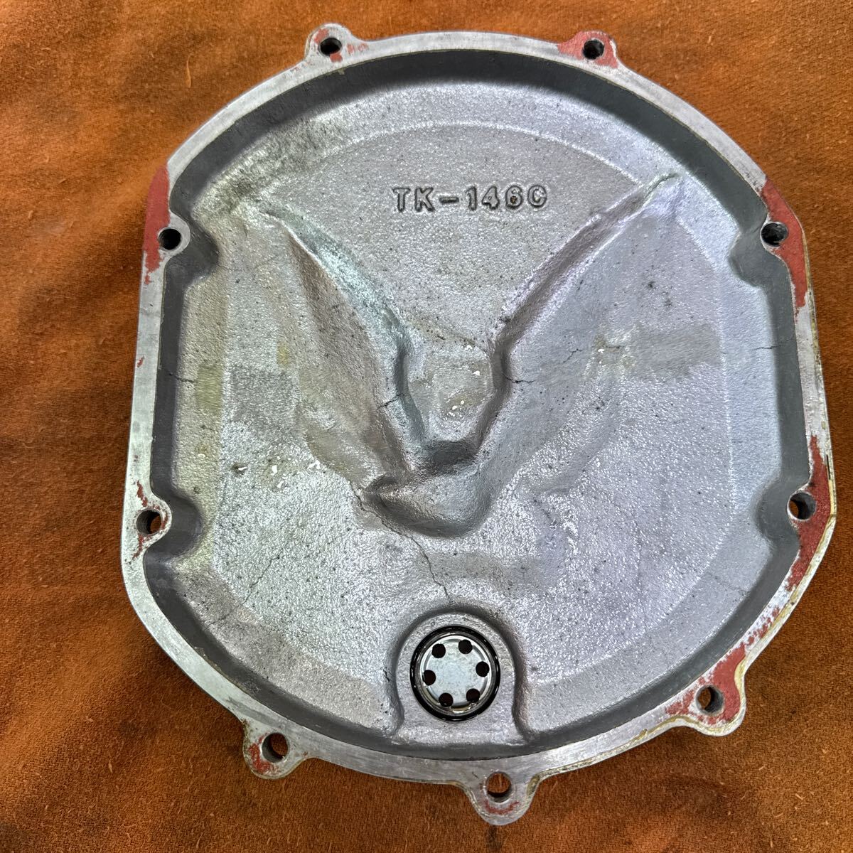 Z1 Z2 KZ900 Z1000 KZ1000MK2 Z750FX クラッチカバー 当時物 Z1 Z2 KZ900 Z1000 KZ1000MK2 Z750FX クラッチカバー 当時物
