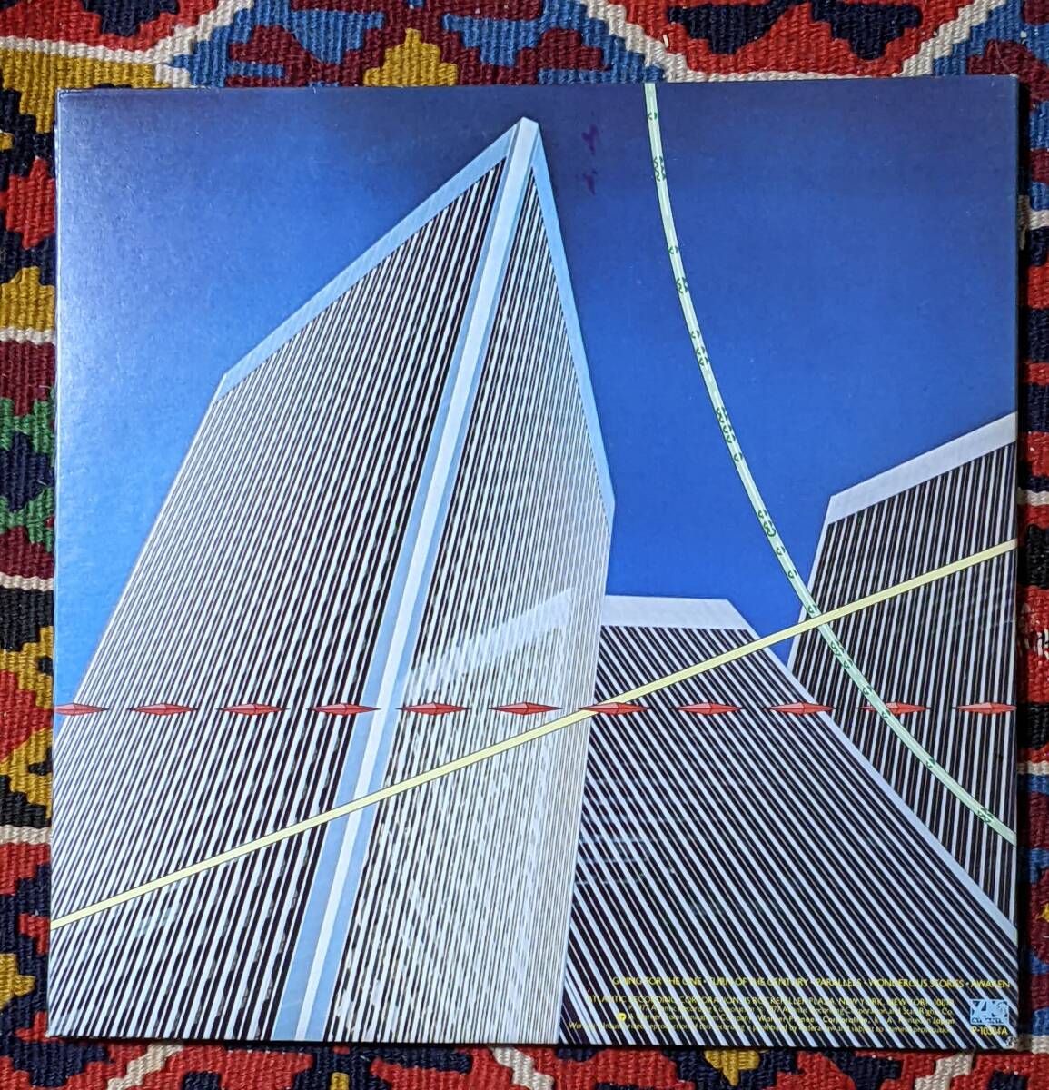 70'siesYES ( записано в Японии LP)/ окончательный Going For The One Atlantic P-10304A 1977 год 