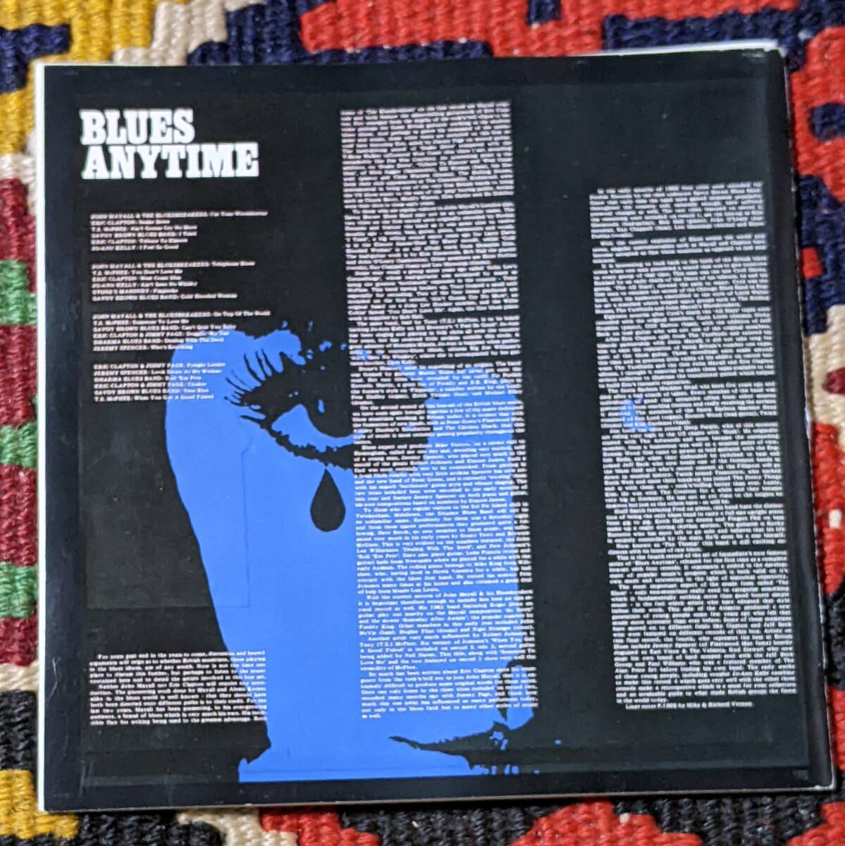 60's　英国 ブルース・オムニバス クラプトン、ペイジ、メイオ－ルほか(CD)/ ブルース・エニイタイム Immediate 25CP-28 1968年_画像7