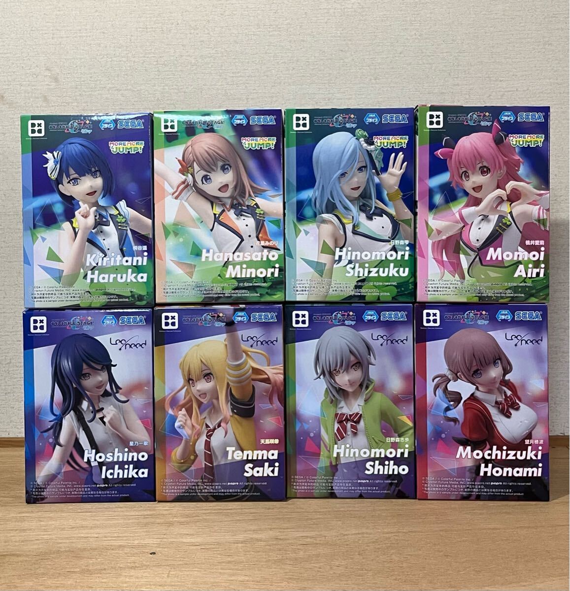 プロセカ☆カラフルステージ☆フィギュア☆8点セット☆日野森雫 プロセカ☆カラフルステージ☆フィギュア☆8点セット☆日野森雫