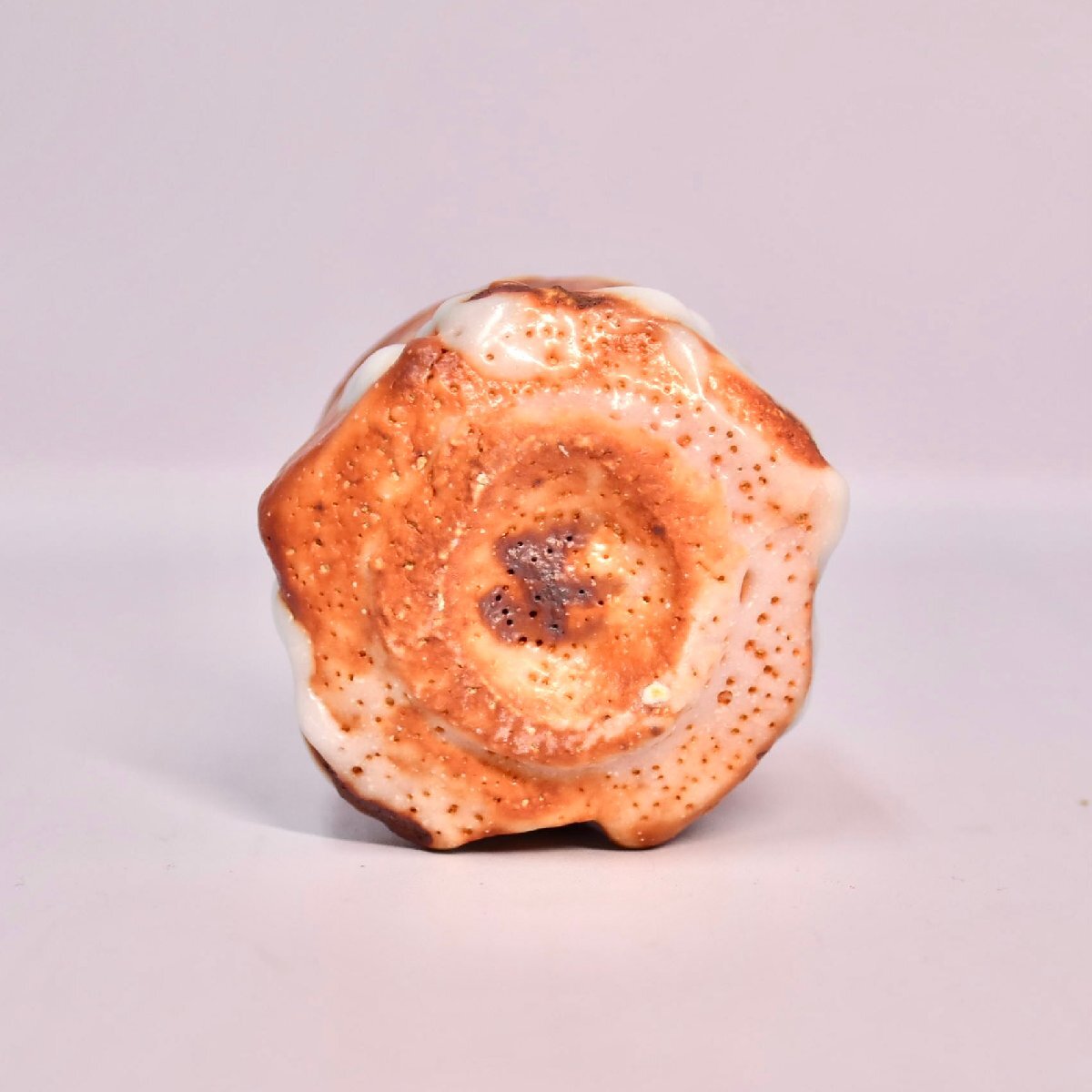 1-6829)林正太郎『赤志野ぐい呑』志野焼 陶器 酒器 陶芸 共箱 真 1-6829)林正太郎『赤志野ぐい呑』志野焼 陶器 酒器 陶芸 共箱 真