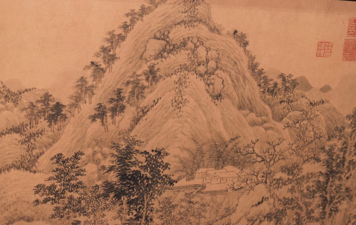 1-7934)二玄社 元 馬わん『春山清霽図』中華民国 国立故宮博物院 1-7934)二玄社 元 馬わん『春山清霽図』中華民国 国立故宮博物院