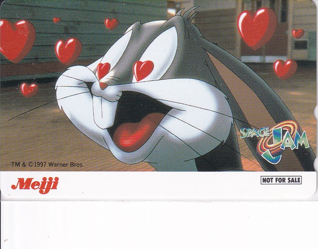 テレフォンカード　SPACE JAM　マイケル ジョーダン?。Ε啸拴`ズ