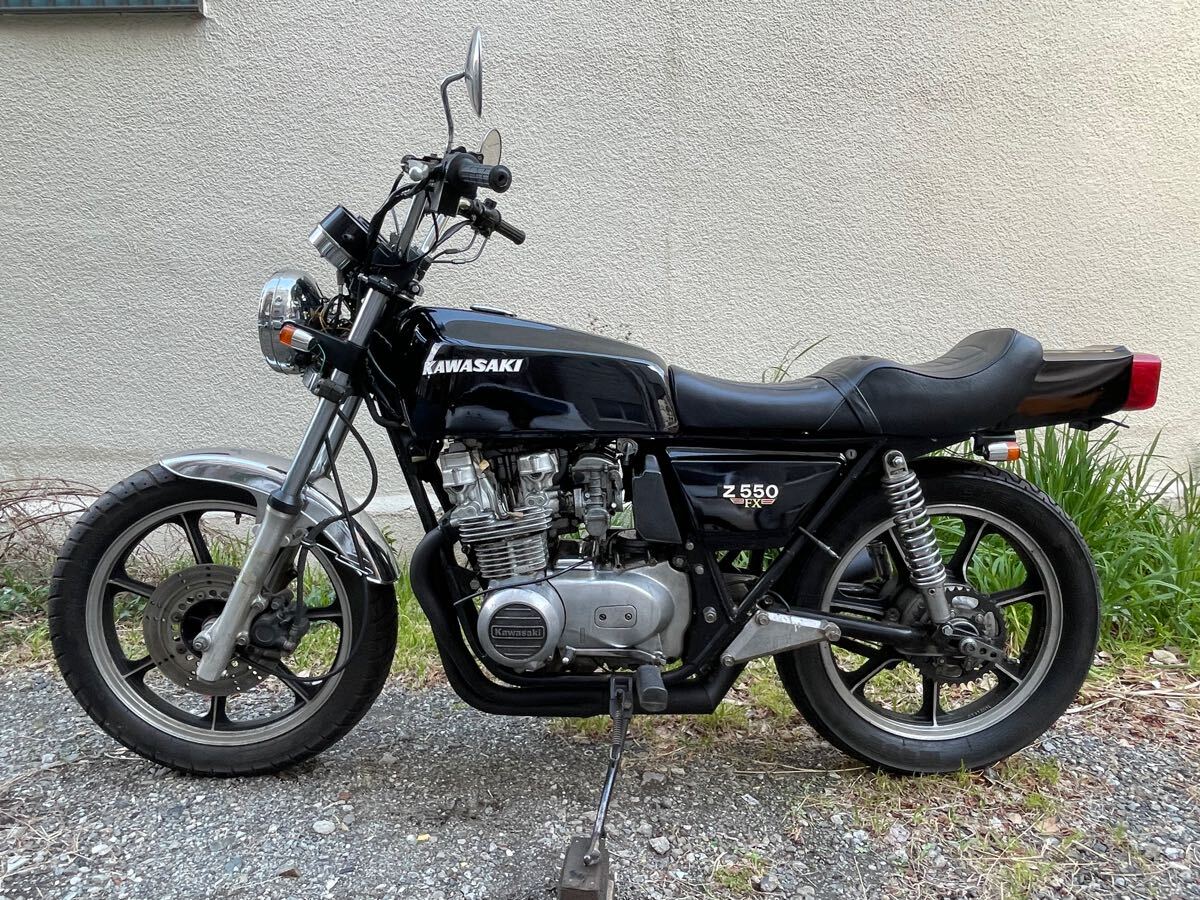 訳アリ1円スタート kz550 車体 FX仕様 おまけ付き レストア 訳アリ1円スタート kz550 車体 FX仕様 おまけ付き レストア