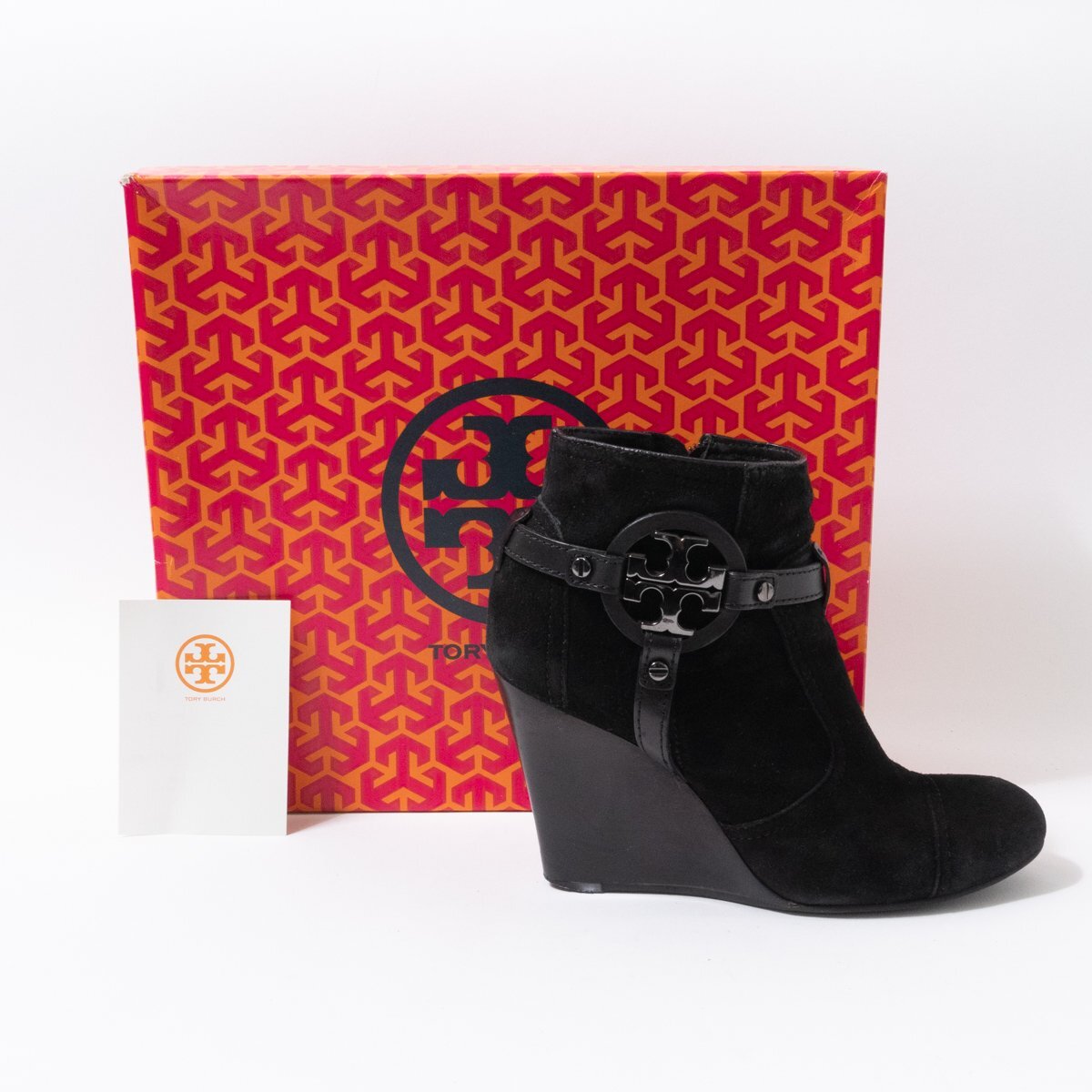 TORYBURCH トリーバーチ ショート ブーツ レザー スエード TORYBURCH トリーバーチ ショート ブーツ レザー スエード
