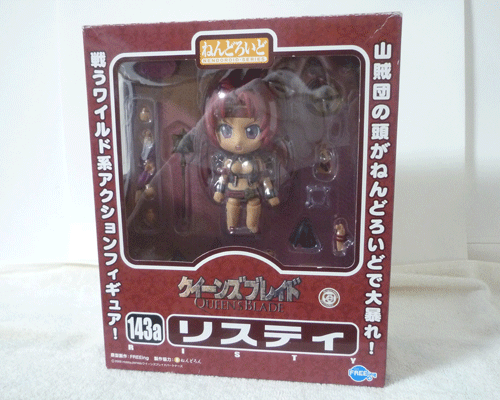 開封品　良品　ねんどろいど　143a　クイーンズブレイド　QUEEN’S BLADE　リスティ　フィギュア　グットスマイルカンパニー