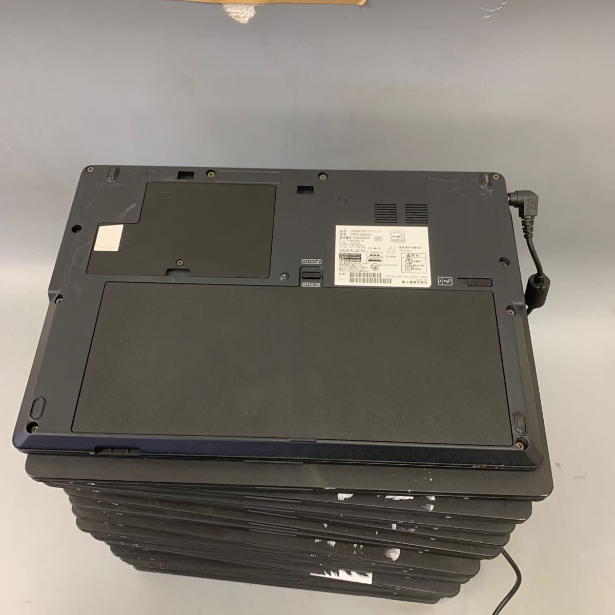 JK6294 FUJITSU U7311/F /celeron 6305 1.80Ghz/メモリー:8GB/SSD:256/BIOS確認(rèn)だけ/17臺セット