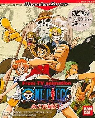  б/у WonderSwan soft From TV animation ONE PIECE... море ..!