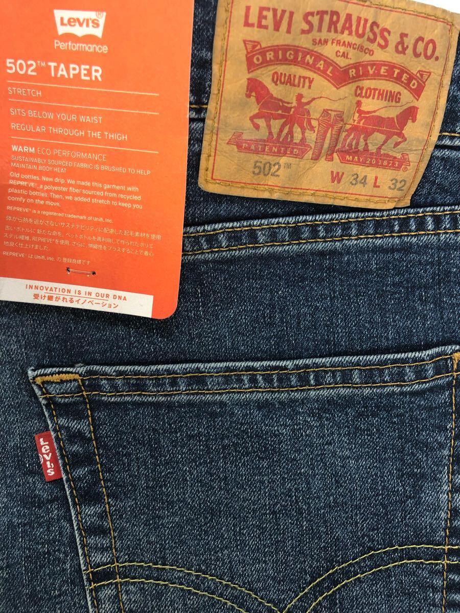 □新品☆W34☆LEVIS502 TAPER STRETCH WARM☆リーバイス502 □新品☆W34☆LEVIS502 TAPER STRETCH WARM☆リーバイス502