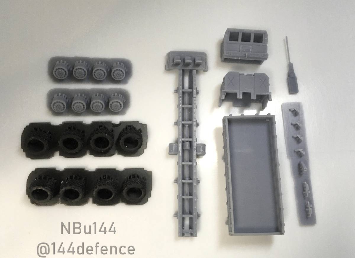 【1/144　ロシア軍】MZKT 7930 重輸送トラック_画像2