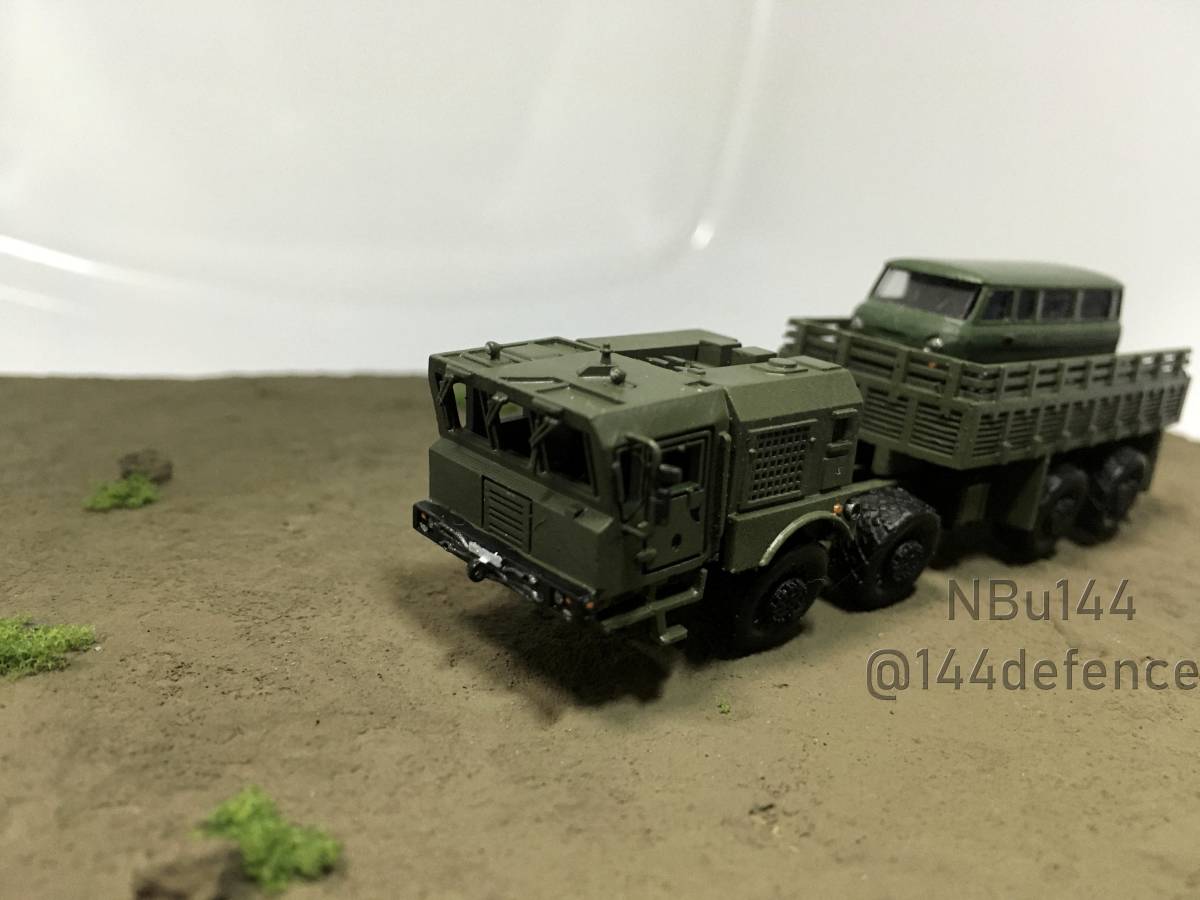 【1/144　ロシア軍】MZKT 7930 重輸送トラック_画像5