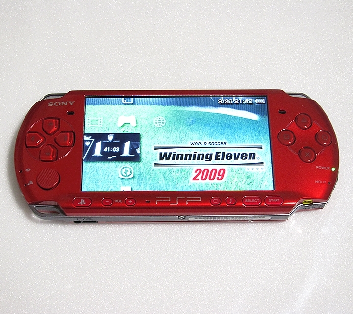 韓国版 ソニー PSP3005 ラディアントレッド 極美品 希少 レア