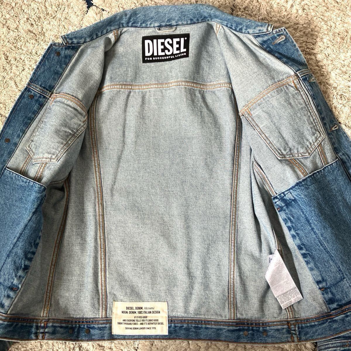 極美品◇ XLサイズ相当!DIESEL ディーゼル デニムジャケット 極美品◇ XLサイズ相当!DIESEL ディーゼル デニムジャケット