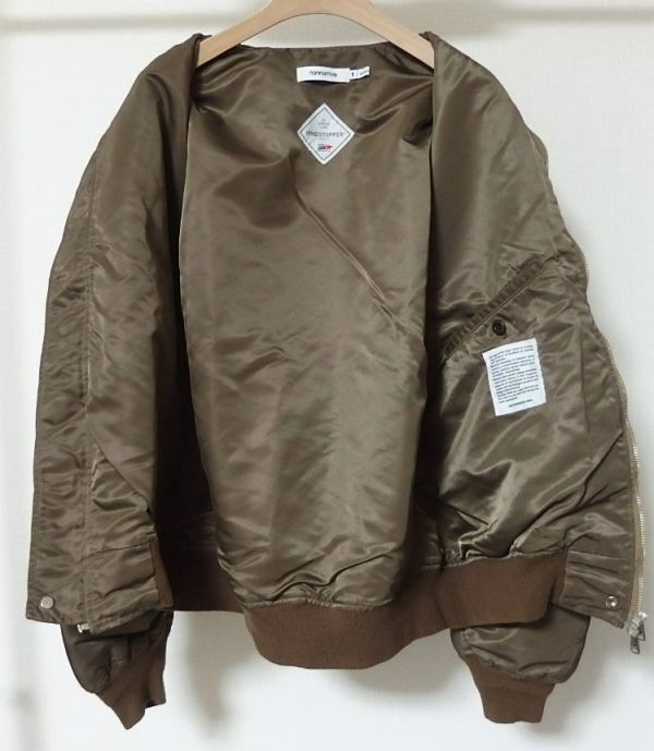 24SS NONNATIVE ノンネイティブ TROOPER BLOUSON NYLON TWILL WITH GORE-TEX WINDSTOPPER ボンバー ジャケット 1