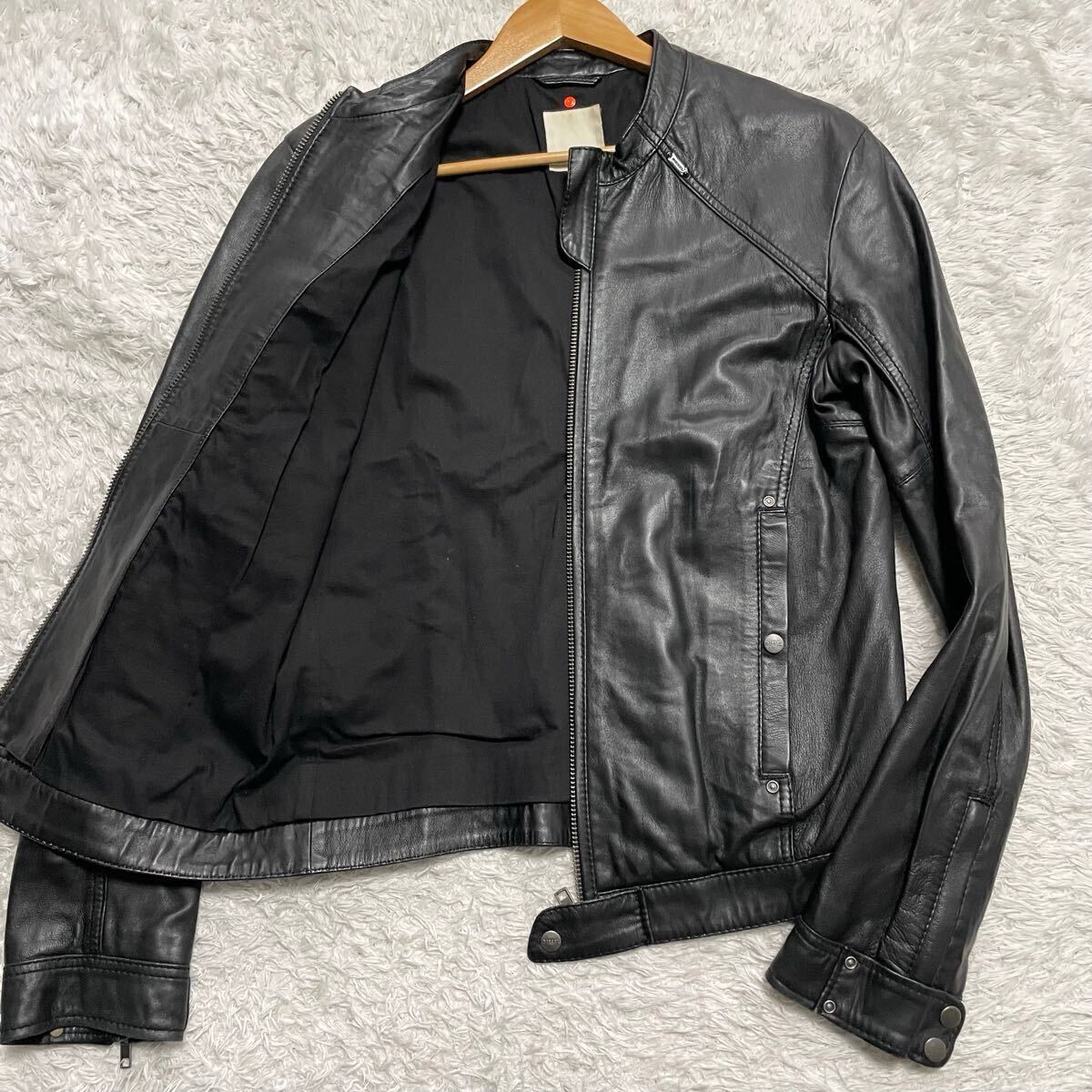 美品 人気 Lサイズ!! DIESEL ディーゼル 最高級 ラムレザー 美品 人気 Lサイズ!! DIESEL ディーゼル 最高級 ラムレザー