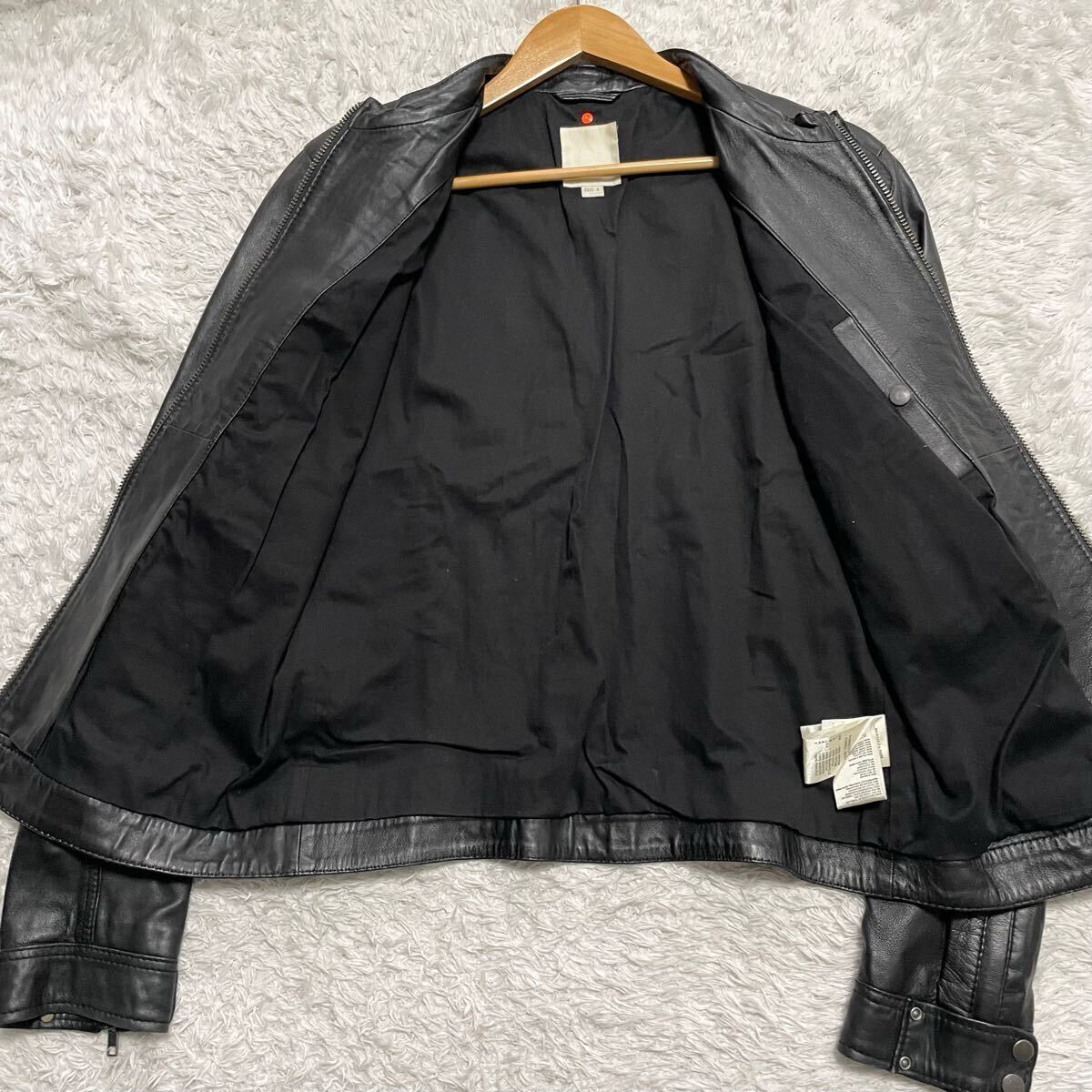 美品 人気 Lサイズ!! DIESEL ディーゼル 最高級 ラムレザー 美品 人気 Lサイズ!! DIESEL ディーゼル 最高級 ラムレザー